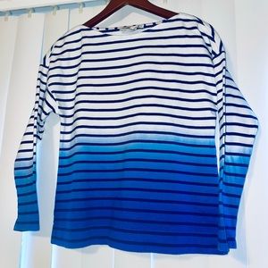 Vineyard Vines | Women’s Small | Blue Ombré Long Sleeve Top